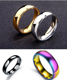 Steel, Jewelry, 925 silver rings, titanium steel rings