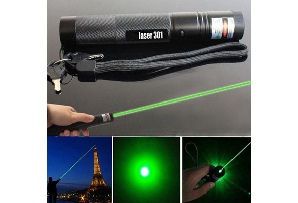 G820 532nm Adjustable Focus Green Laser Pointer  Torch Visible Laser Beam laser 