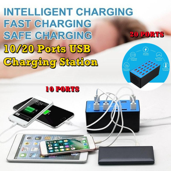 20 ports usb charger station 100w