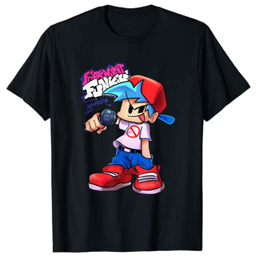 friday night funkin boyfriend t shirt