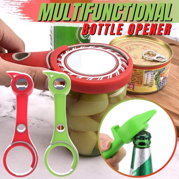 MultiFunction Jar Bottle Container Cap & Lid Opener Remover Kitchen Tool Gadget. 