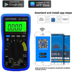 4000count, digitalmultimeter, resistancemeter, app