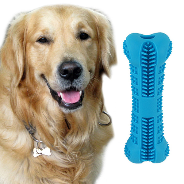 Toy that brushes dog's cheap teeth