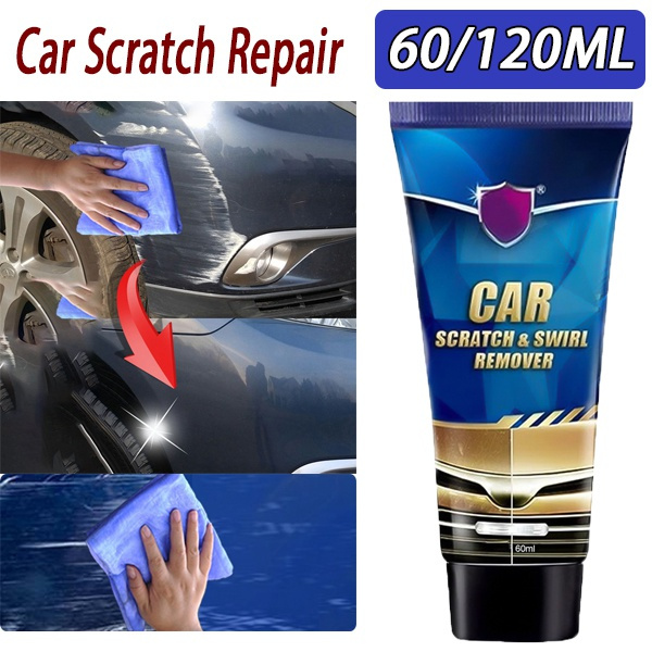 60/120ml Simple Car Repair Body Compound Paste Set Scratch Abrasive ...