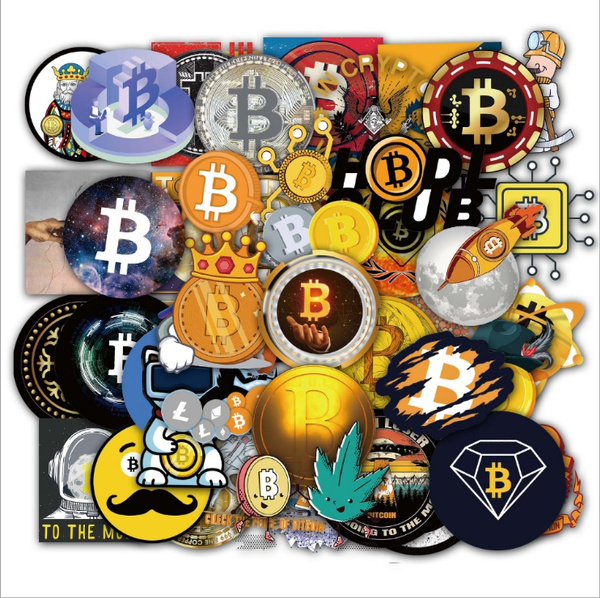Waterproof Sticker Car Decal / Laptop Bitcoin Waterproof Sticker Car Decal / Laptop Bitcoin