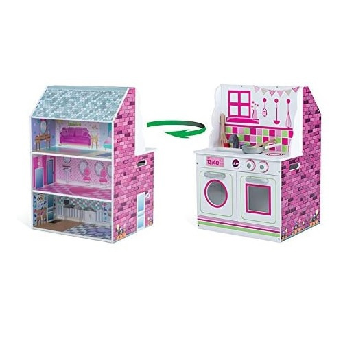 Plum 2 in store 1 kitchen dollhouse