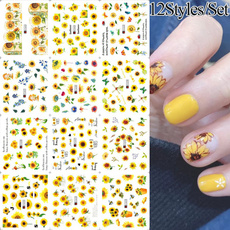 nail decoration, butterfly, nail stickers, Flowers