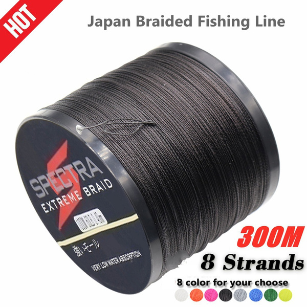 Brand New Japan Original Multicolor Super 300M/500M/1000M PE braided  Spectra line deep sea fishing line 8 weaving / braiding line 6LB-100LB