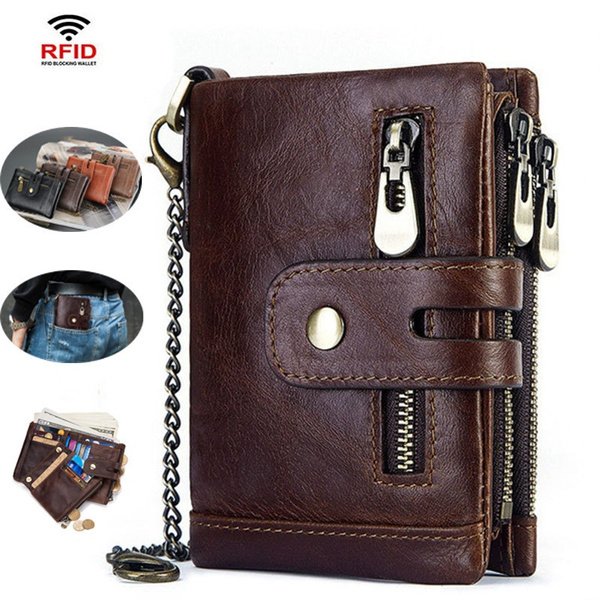 Mens Short Leather Large Capacity Wallet Mens Short Leather Wallet Multi  Card Multi Function Card Bag - Bags & Luggage - Temu