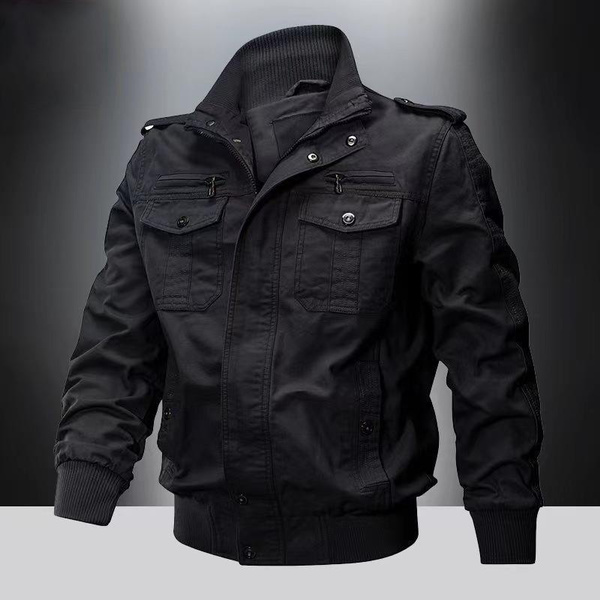 Thin black hotsell bomber jacket