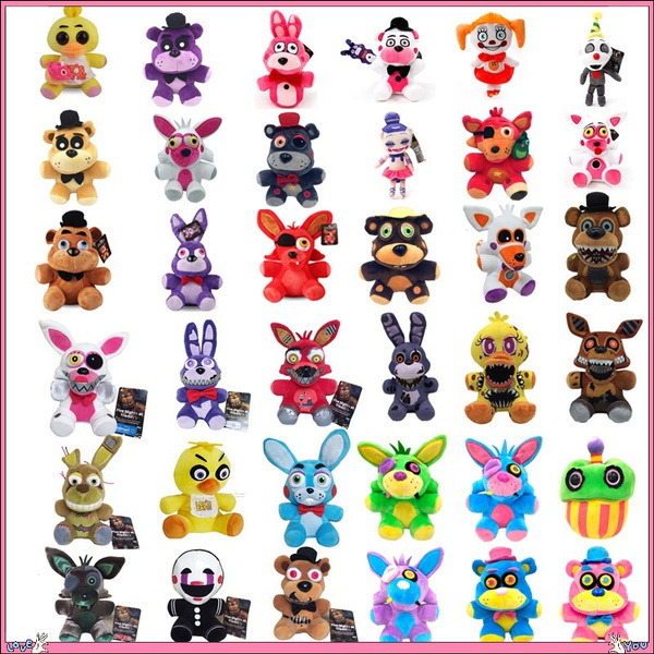 2021 47 Style New Five Nights At Freddy's Freddy Plush Toy FNAF Freddy ...