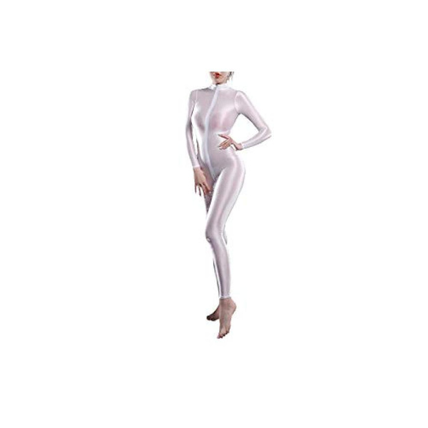 Super Glossy Zentai Sexy Cosplay Costume Costume Disguise Smooth Fabric ...