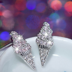 Sterling, cute, Silver Jewelry, DIAMOND