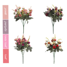 Mini, silkrosebouquet, Flowers, Rose