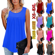 Summer, womens top, Pleated, Plus size top