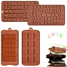 lettersmold, Baking, Silicone, numbermold