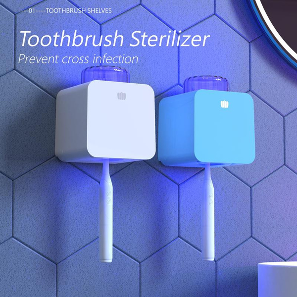 Solar Energy UV Light Toothbrush Sterilizer Single Cup Sterilization ...