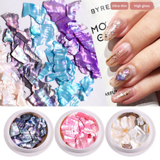 nail decoration, case, nail stickers, Holographic