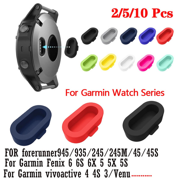 New Silicone Dustproof Plug for Garmin Fenix 6 6s 6x Pro 5 5S 5X 3 HR  Plus,Forerunner 745 935 945 45 Vivoactive 4/3s Music Garmin Instinct  Approach S40/S60/X10/S10 Charger Dustproof Plug | Wish