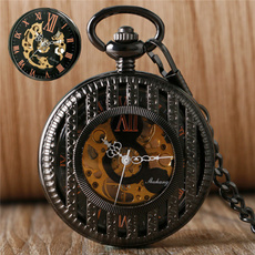 handwindingmechanicalpocketwatch, Jewelry, Chain, unisex