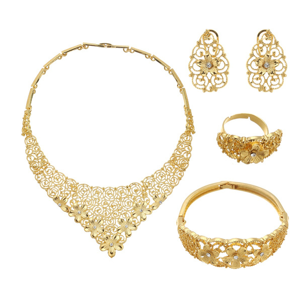 Saudi hot sale jewelry set