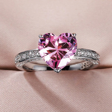 Heart, DIAMOND, jewelry fashion, wedding ring