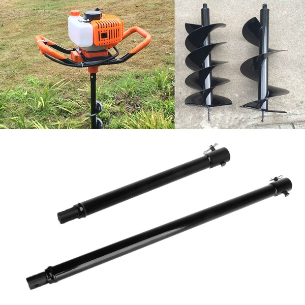 30/50cm Extension Auger Bit Extended Length Drill Bits For Hole Digger