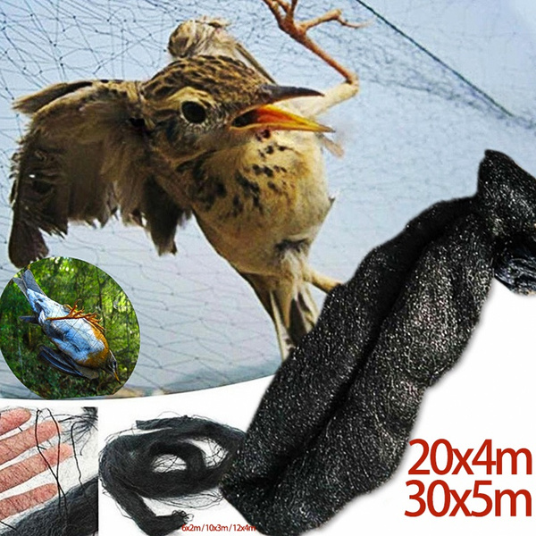 New 16mm Hole High Quality bird net Fruit and Vegetable Protection Net  Garden Bird Netting Nylon Knotted Mist Net (5 Size options)