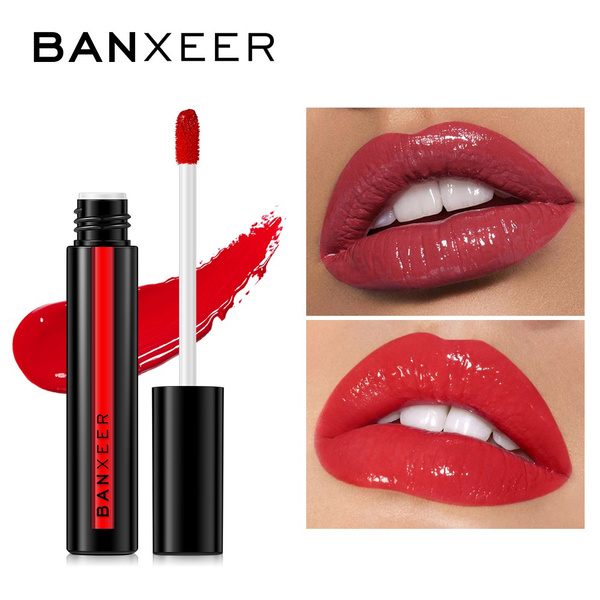 Banxeer color setting jelly water sense pearlescent Lip Glaze no makeup ...