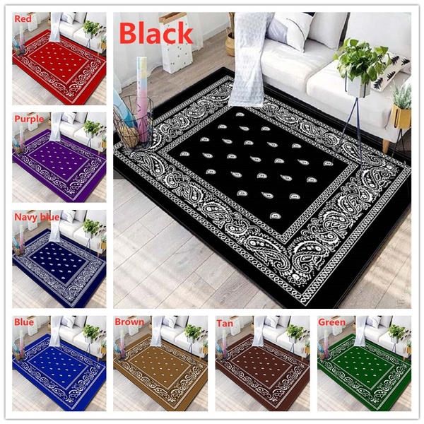 Green Bandana Door Mats, Home Decor