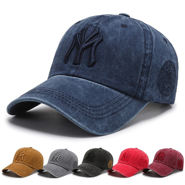 MY Sun proof embroidery letter cap couple baseball cap fashion sun hat