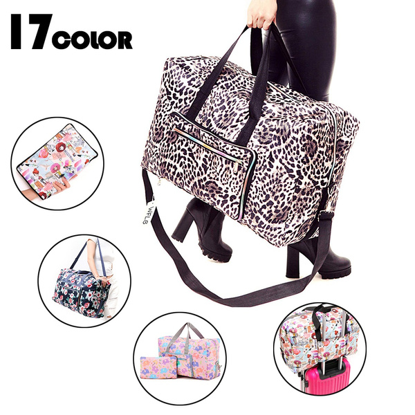 NEW Fashion Cute Printed Foldable Travel Lightweight Duffel Bag 50L