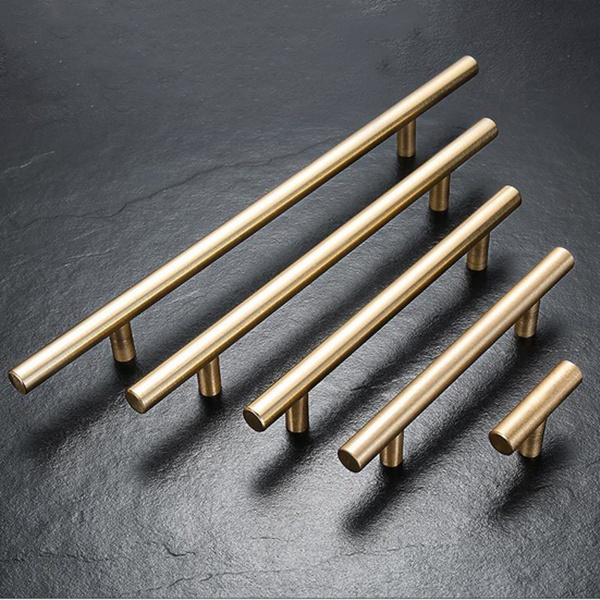 10 Pack Gold Stainless Steel T Bar Cabinet Pulls Handle for Home Furniture  2/4/5/6/8/10/12 Inch