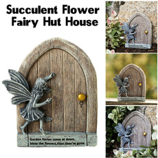 Decorative, miniaturedoorstatue, Door, Garden
