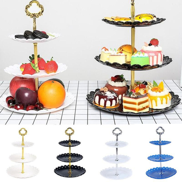 Bakewareind Cake Tier base support stand with dowels ,3 tier