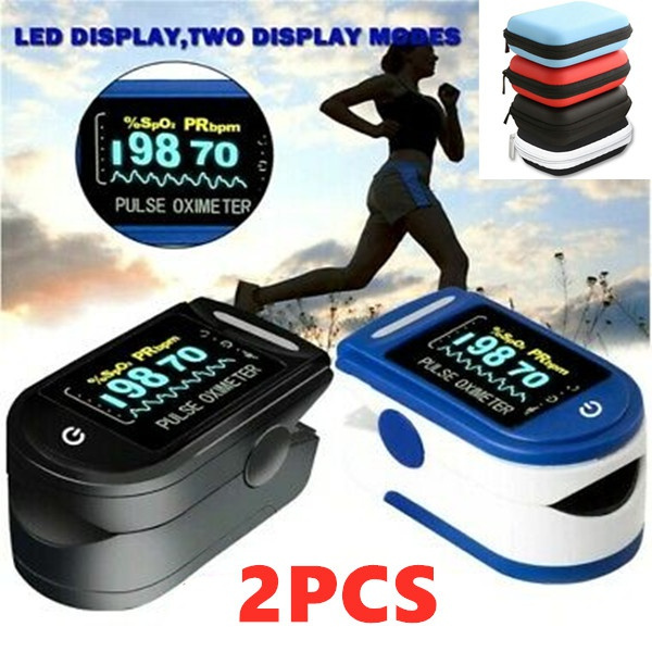 2021 NEW Digital Fingertip Pulse Oximeter Blood Oxygen Sensor ...