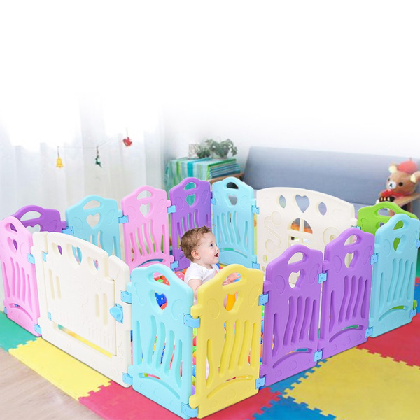 Baby Playpen Large Activity Safety Play Center - 14 Panels Baby