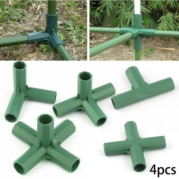 4pcs 16mm Corner Connector, 3 4 5 Ways Pipe Joint ,Building Plant