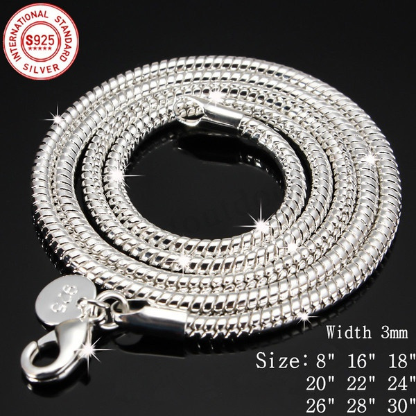 Thick silver chain hot sale necklace for womens