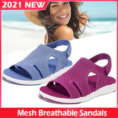 Sandals, meshupper, breathablesandal, crossstrap