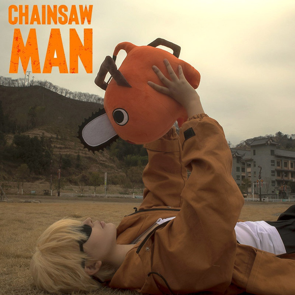 Anime de vendas a quente Pochita Cosplay oferece uma peluche Doll Chainsaw  Man Almofadas de brinquedo - China Peluche e Animais recheados preço