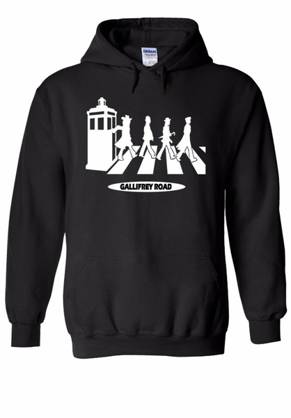 Gallifrey Road Inspired Dr Who Funny Men Women Unisex Top Hoodie Sweatshirt 1801 