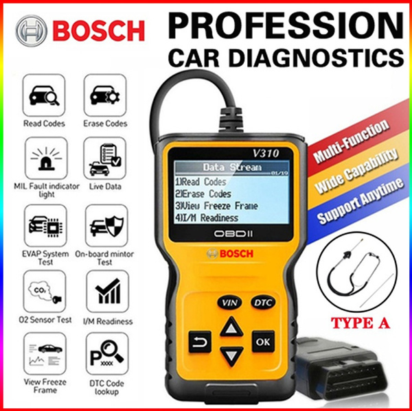 2021 NEW BOSCH Authentic O B D2 Scanner Universal O B D II Code Reader Car Automotive Check Engine Light Error Analyzer Auto CAN Vehicle Diagnostic