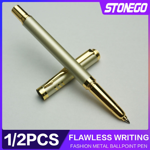 Classic Metal Rollerball Pen, Smooth Writing Roller Ball Pen ...