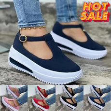 casual shoes, wedge, Outdoor, Platform Shoes