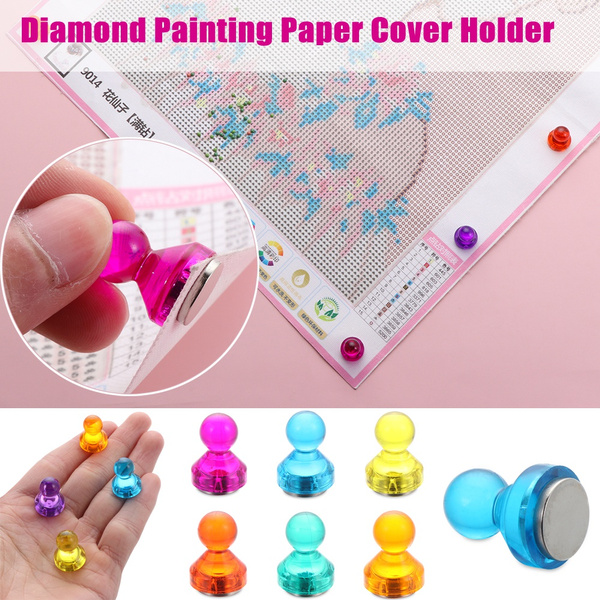 Multifunction Diamond Painting Magnet Cover Paper Cover Holder