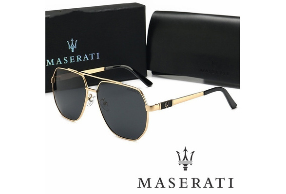 Maserati Sunglasses Men Fishing Polarized Glasses Sports Car Series  Sunglasses Pilot Glasses Driver Glasses UV Protection Driving Glasses  Outdoor Sunglasses