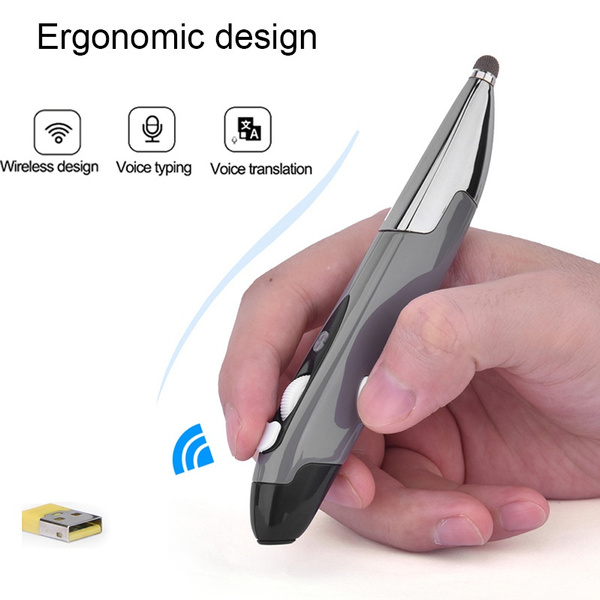 2.4Ghz Wireless Mouse Pen USB Ergonomic Optical for Laptop Computer