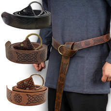 Celtic, Leather belt, Cosplay, Waist