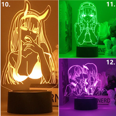 Anime & Manga, 3dacrylicnightlight, led, Home Decor